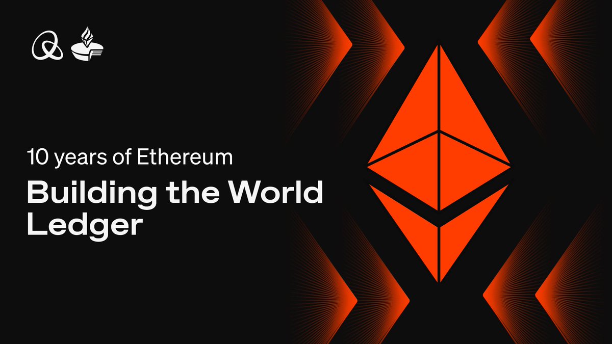 How do researchers celebrate big anniversaries?

They obviously release a report that compresses 10 years of history into a tidy PDF and call it a party.

Together with <a href="/growthepie_eth/">growthepie 🥧📏</a>, we looked at the smartest 10-year-old out there – Ethereum – and tried to analyze how 330M