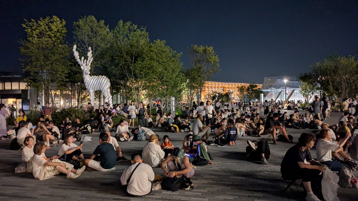 オールナイト万博はじまるよ！(白目)