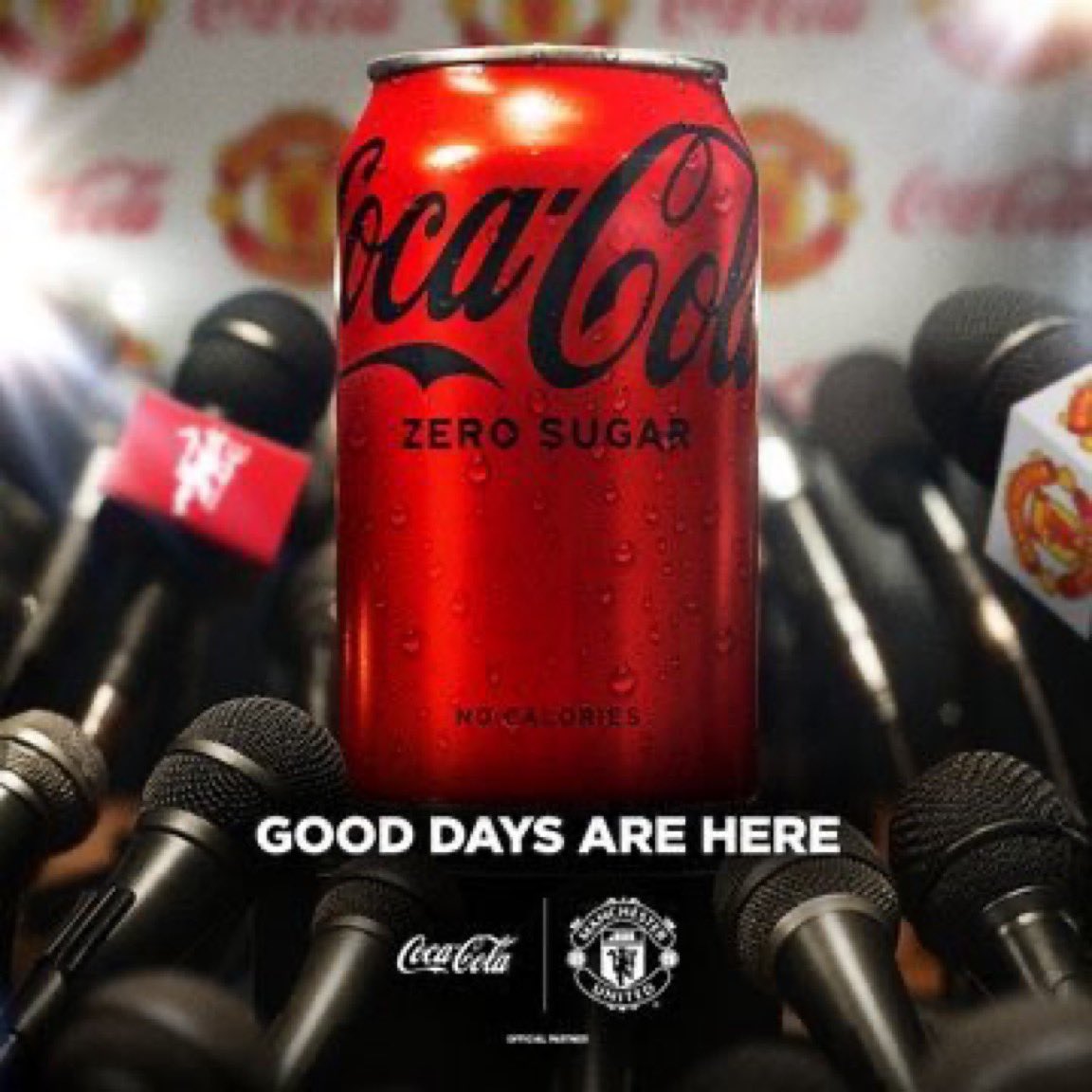FrankEra_'s tweet photo. 🚨 | OFFICIAL:

Manchester United have announced a three-year partnership with The Coca-Cola Company, naming Coca-Cola as the club’s Official Carbonated Soft Drinks Partner in the UK and Europe. https://t.co/ebXSX0oxDc