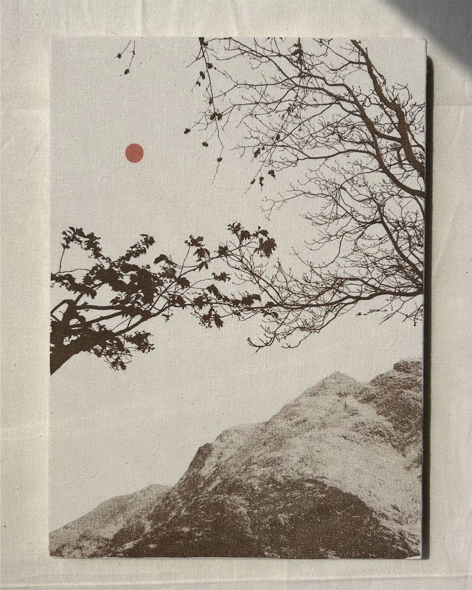 ‘In The First Glow of Light’ part of a body of small works that I’m working on and look forward to sharing more of soon.

In The First Glow of Light
Screenprint with pigment and ink on calico
23.5 x 32.5cm
Limited Edition of 5