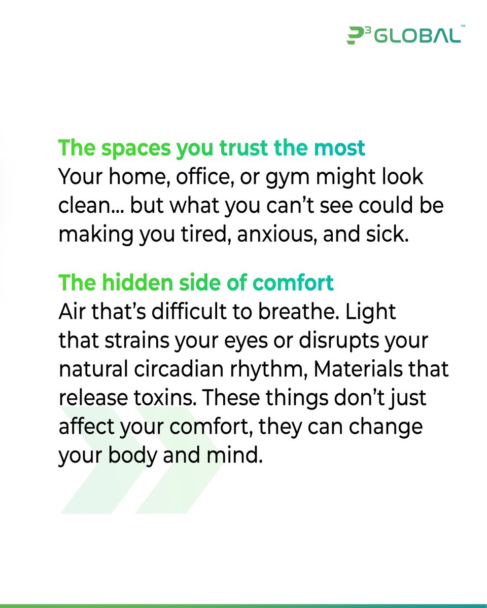 p3global's tweet photo. Every breath you take is changing your health — and the planet’s future. 🌍
But… is it for better or worse?
👉 Swipe to know more.

🔗 https://t.co/tthffZJRUR

#HealthyBuildings #SustainableLiving #BreatheBetter #P3Global #GreenInnovation #FutureReady https://t.co/Bw4bEIp1RJ