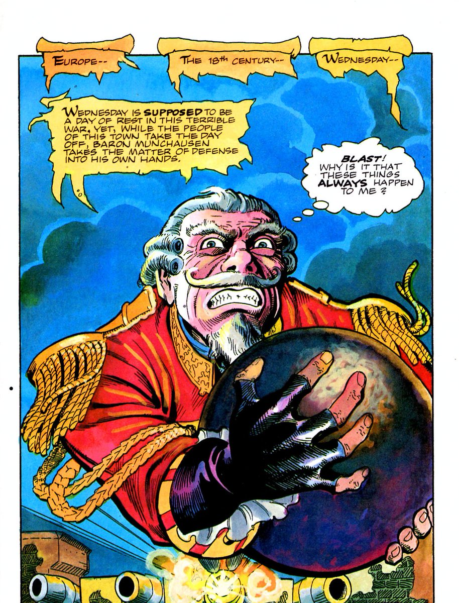 #BaronMunchausen 👃 #WaybackWednesday