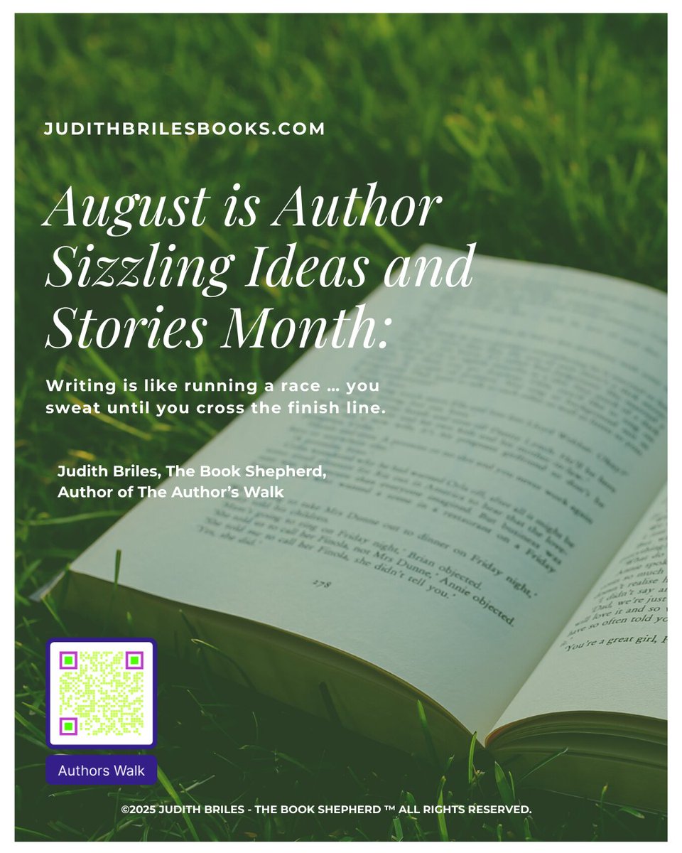 The Book Shepherd (@mybookshepherd) on Twitter photo Writers & Authors—your story is worth telling.
You can finish your book, and The Author’s Walk will show you how.
By <a href="/JudithBriles/">Judith Briles</a> — available on <a href="/KindleUnlimited/">Kindle Unlimited</a>.
bit.ly/AuthorsWalk
#amwriting #writingcommunity #IARTG #booktok #publishing #instabook #authors Writers & Authors—your story is worth telling.
You can finish your book, and The Author’s Walk will show you how.
By <a href="/JudithBriles/">Judith Briles</a> — available on <a href="/KindleUnlimited/">Kindle Unlimited</a>.
bit.ly/AuthorsWalk
#amwriting #writingcommunity #IARTG #booktok #publishing #instabook #authors