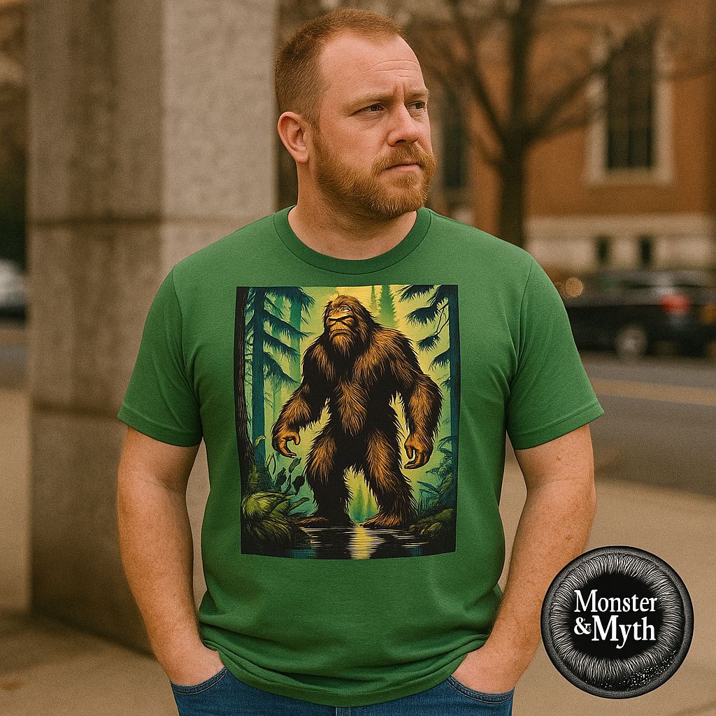 MonsterAndMyth's tweet photo. Swamp Stalker: Arkansas's own bigfoot legend.
Bigfootโs rowdier cousin with a meaner stride and moss in his beard.
๐ https://t.co/dJAA608VVe
#Woodbooger #AppalachianCryptid #MonsterAndMyth #CryptidStyle #Folklore #BackwoodsLore #CryptidGear #Cryptid #MountainMonsters #SouthernLegends
