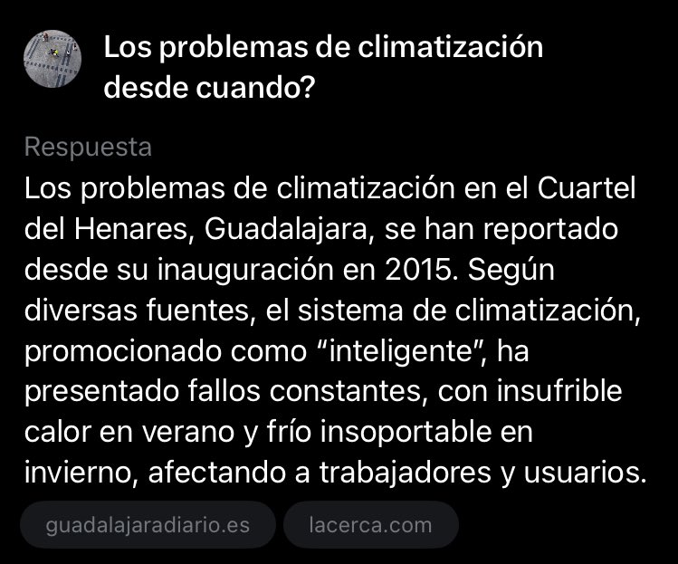 🐝💨 GDLJR Existe (@gdljr_existe) on Twitter photo 😳Desde su inauguración en 2015 con problemas de climatización. Han pasado 10 AÑOS y no lo ha arreglado nadie. Como es posible que lo permita el <a href="/GuadalajaraAyto/">Ayuntamiento de Guadalajara</a>? Por qué tenemos que aguantar semejantes chapuzas, <a href="/AnaGuarinos/">Ana Guarinos López</a> <a href="/LopezPomeda/">Santi Lopez Pomeda</a> <a href="/JDavidGuada/">J.David Garcia</a> <a href="/ppaytogu/">Grupo Popular del Ayuntamiento de Guadalajara</a> <a href="/PSOE_Ayto_Guada/">Grupo Socialista en Ayto. Guada / ♥️</a>? 😳Desde su inauguración en 2015 con problemas de climatización. Han pasado 10 AÑOS y no lo ha arreglado nadie. Como es posible que lo permita el <a href="/GuadalajaraAyto/">Ayuntamiento de Guadalajara</a>? Por qué tenemos que aguantar semejantes chapuzas, <a href="/AnaGuarinos/">Ana Guarinos López</a> <a href="/LopezPomeda/">Santi Lopez Pomeda</a> <a href="/JDavidGuada/">J.David Garcia</a> <a href="/ppaytogu/">Grupo Popular del Ayuntamiento de Guadalajara</a> <a href="/PSOE_Ayto_Guada/">Grupo Socialista en Ayto. Guada / ♥️</a>?