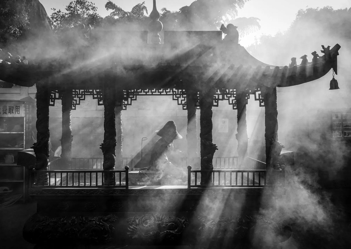 This wonderfully cinematic shot was captured in Kunming china 🇨🇳 by Crowd member Eugene Resh and successfully secured him a judged first place in our recent “Street Photography in Black and White”, created and judged by Connor’s Camera.  🏆 👏 

photocrowd.com/photo-competit…