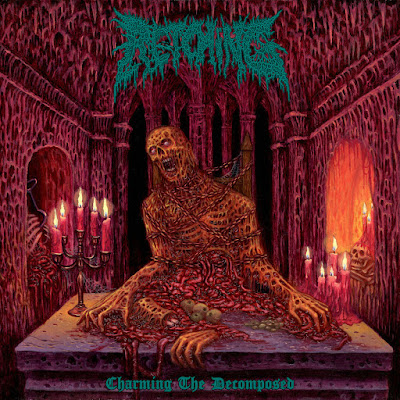 deadlystormzine's tweet photo. Raw, bloodthirsty, morbid death metal that will tear you to pieces! A very dark, horror-like affair! RETCHING - Charming the Decomposed (2025): https://t.co/ToQEgHMGQn Review soon on: https://t.co/mUCReyjPvu .@deadlystormzine #Deathmetal #retching #oldschooldeathmetal #NewAlbum #NowPlaying .@transcendingobs .@jakubasphyx
