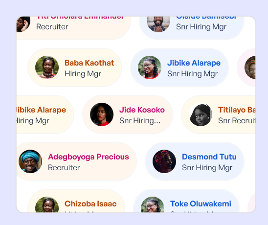 People and culture...