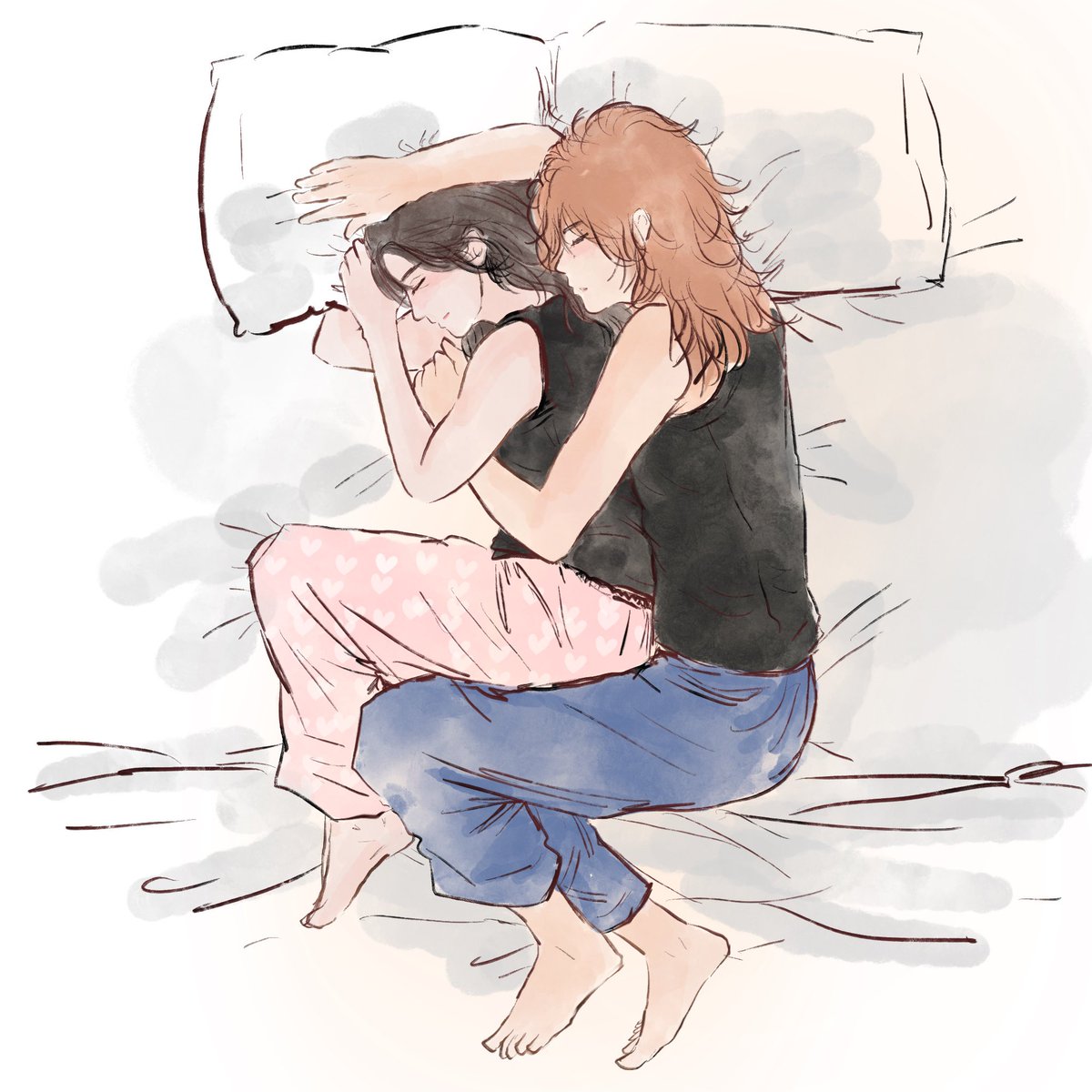 widi1412's tweet photo. sleep tight! 🐰🐻 https://t.co/wYfaaJVzag