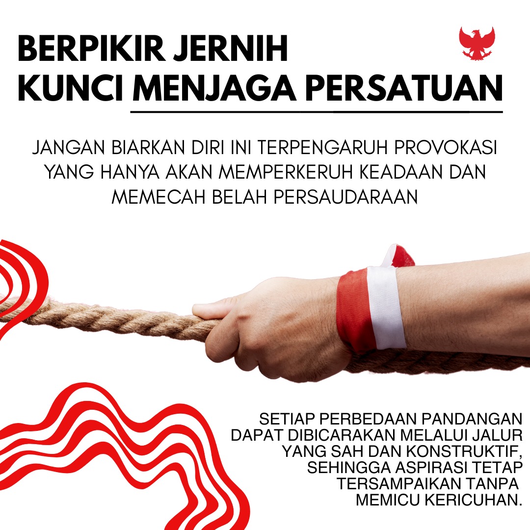 4ortea's tweet image. semua perbedaan dan permasalahan itu bisa kita bicarakan baik-baik, yang penting itu tetap Berpikir Jernih agar tidak terjadi perselisihan yang besar