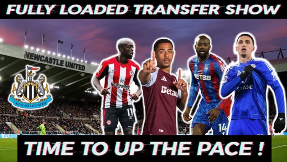 Pete Davey (@davez2010) on Twitter photo 💥FULLY LOADED TRANSFER SHOW💥
TRANSFERS INCOMING 🔜
🚨TONIGHT @ 6:30pm
🚨<a href="/LoadedMagNUFC/">Loaded Mag NUFC</a>
Join as we talk about the possible incoming #TransferNews 🗞️ for #NUFC #Ramsey #Wissa #Elkhannouss and more…. ⚫️⚪️
Join the chat LIVE here 👇🏾📺📲
youtube.com/live/Ok8l6MXxX… 💥FULLY LOADED TRANSFER SHOW💥
TRANSFERS INCOMING 🔜
🚨TONIGHT @ 6:30pm
🚨<a href="/LoadedMagNUFC/">Loaded Mag NUFC</a>
Join as we talk about the possible incoming #TransferNews 🗞️ for #NUFC #Ramsey #Wissa #Elkhannouss and more…. ⚫️⚪️
Join the chat LIVE here 👇🏾📺📲
youtube.com/live/Ok8l6MXxX…
