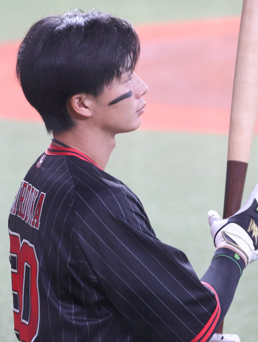 横顔優勝 #廣岡大志