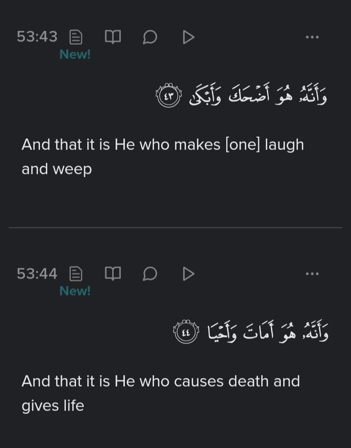 Only Allah can do this