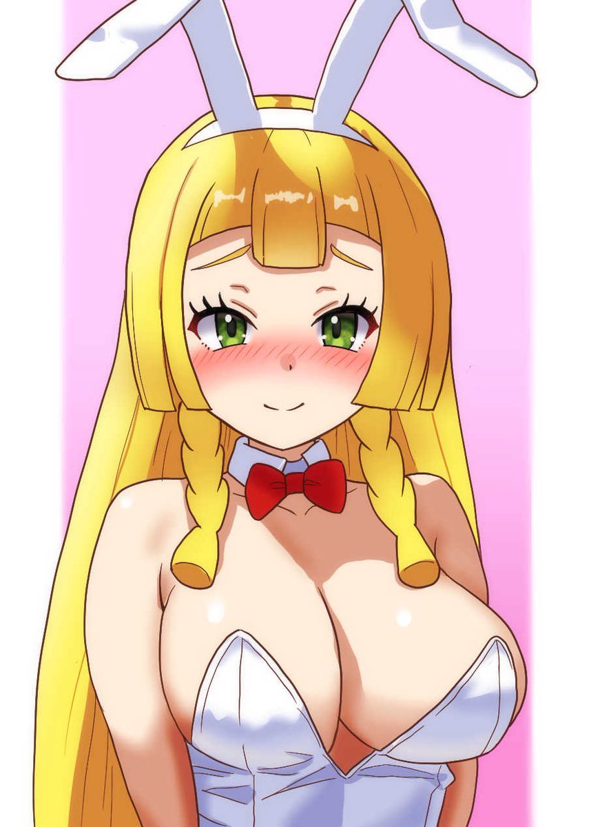 リーリエ！白バニー🐰
#ポケモン #pokemonfanart