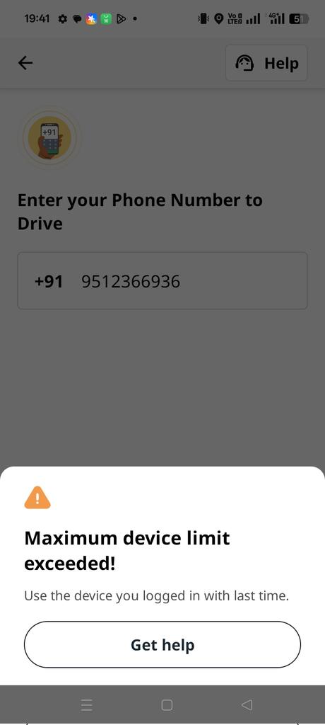 DECENTSIMIT's tweet photo. @RapidoCares  9512366936 my number ,ranking 5.  What is this? Why repido cheat with us?  Whenever we formet our phone they do this? I have formet my phone first logout it ,this is totally scam by repido https://t.co/u86HlMAZmf