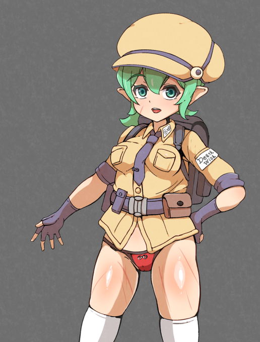 看板娘のリーフちゃん 