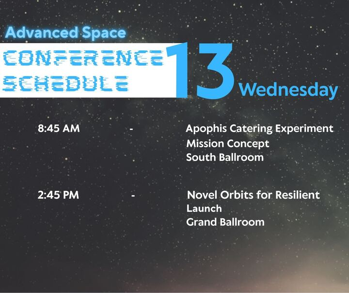 AdvancedSpace's tweet image. The last day of SmallSat is here! 🛰️ What a great week, don&apos;t miss our last presentations!

#AdvancedSpace #Innovation2Orbit #SmallSat