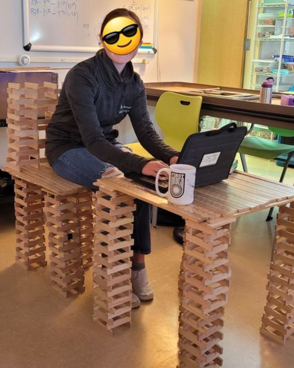 Desk? Built it. Chair? Built it. Curriculum? Working on it.

#kevaplanks #teachers #teacherlife #stemeducation #classroomideas #backtoschool #makerspace #creativeclassroom