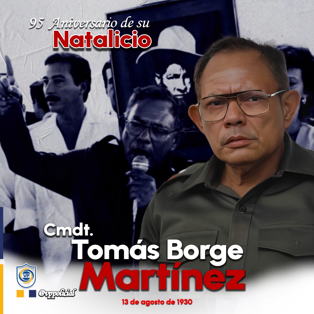 #Nicaragua 

1️⃣3️⃣ - 0️⃣8️⃣ - 1️⃣9️⃣3️⃣0️⃣

■ El Comandante Tomás, es de los muertos que nunca mueren, su legado sigue vigente en el pueblo nicaragüense, su entrega y compromiso con la Revolución es inspiración para las nuevas generaciones.

#JuntoALaComunidad