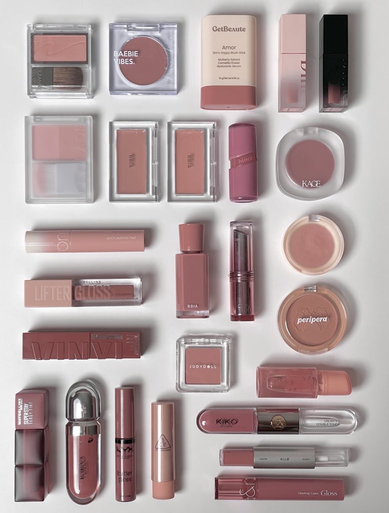 เธรดรวมลิป+บลัชโทนชมพูน้ำตาล เป็น neutral tone ที่แต่งง่าย จังหวะตรงกลางระหว่างคูลโทนกับวอร์มโทน สวยละมุนแต่งแล้วดูธรรมชาติ รอดทุกคน ✨〰️