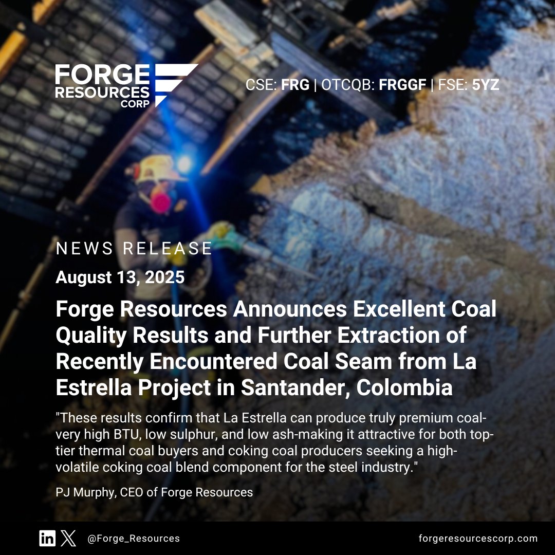 Forge Resources Corp (CSE:FRG | OTCQB: FRGGF) tweet media