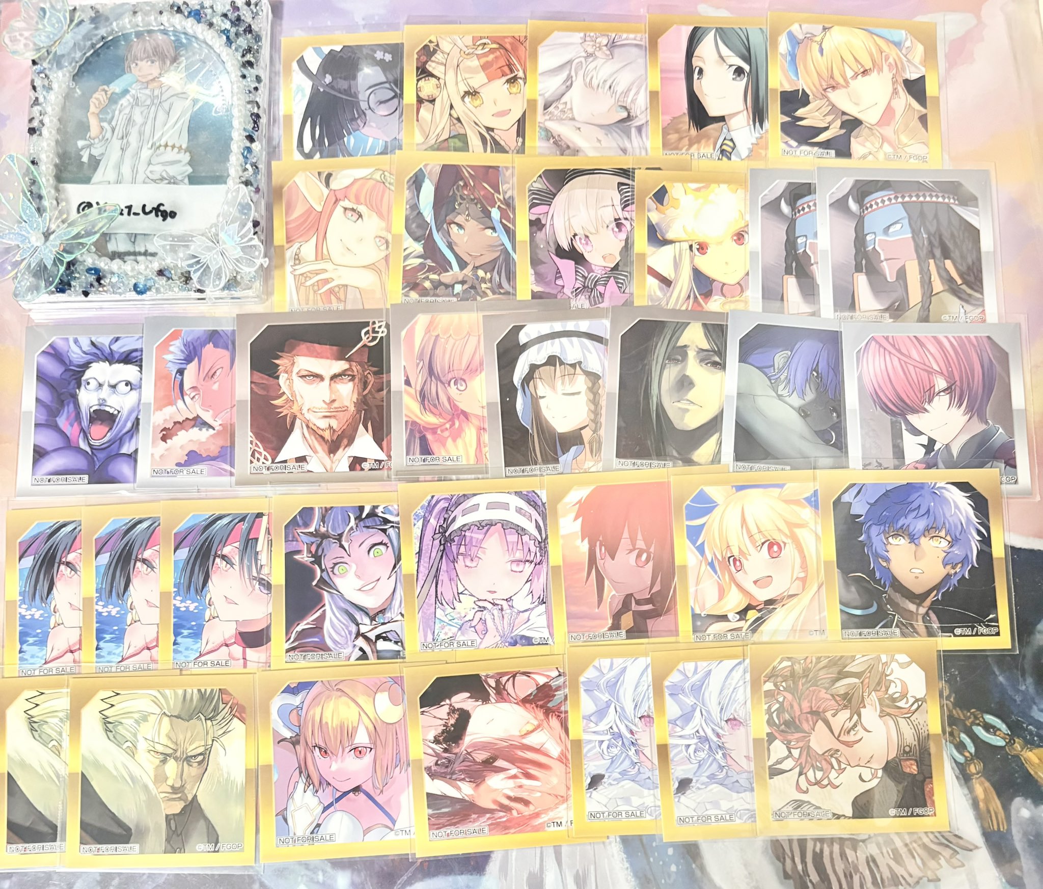 FGO 再臨展 ステッカー 最終再臨展 ステッカー ダンテ ダンテ FGO 最終