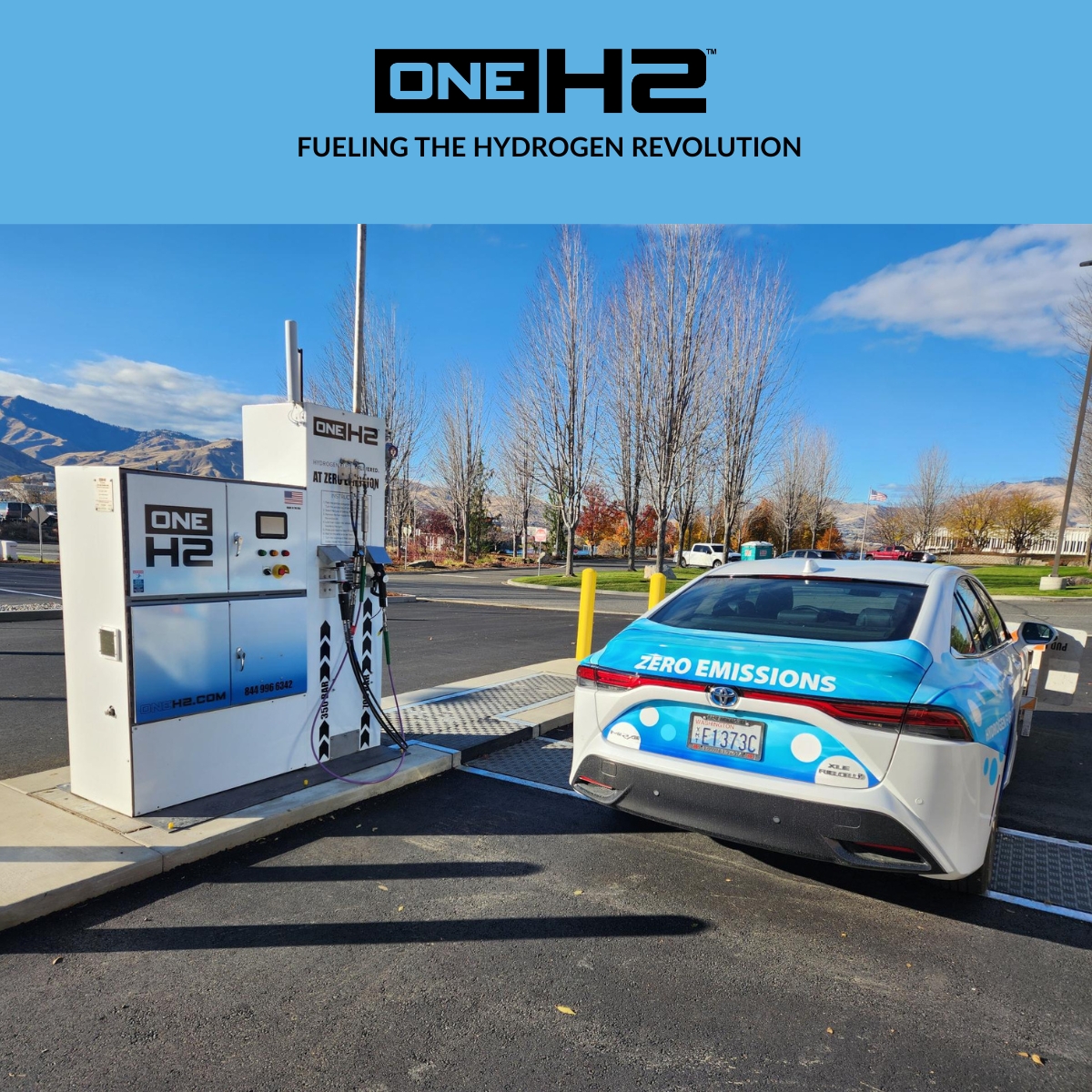 OneH2, Inc. (@oneh2fuel) on Twitter photo Washington state’s first consumer hydrogen station is officially open in East Wenatchee, courtesy of <a href="/DouglasPUD/">Douglas County PUD</a> .
<a href="/OneH2Fuel/">OneH2, Inc.</a> supplied the hydrogen dispenser, offering both 350-bar and 700-bar fueling capabilities.
#HydrogenRefueling #CleanTransportation #OneH2 #DouglasPUD Washington state’s first consumer hydrogen station is officially open in East Wenatchee, courtesy of <a href="/DouglasPUD/">Douglas County PUD</a> .
<a href="/OneH2Fuel/">OneH2, Inc.</a> supplied the hydrogen dispenser, offering both 350-bar and 700-bar fueling capabilities.
#HydrogenRefueling #CleanTransportation #OneH2 #DouglasPUD