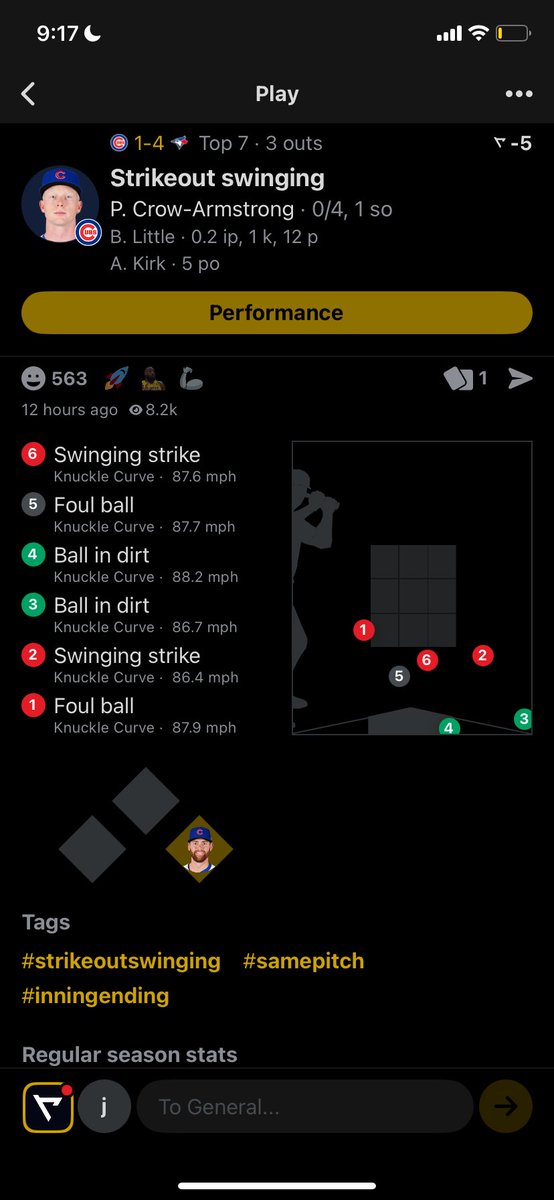 jaywig24's tweet photo. @BeardownDoc @UnderdogMLB At the very least he could’ve walked and gotten on base if he didn’t swing at everything . Also, the post wasn’t about just this game. It was about the month of August….. https://t.co/j4MvBFFdgm