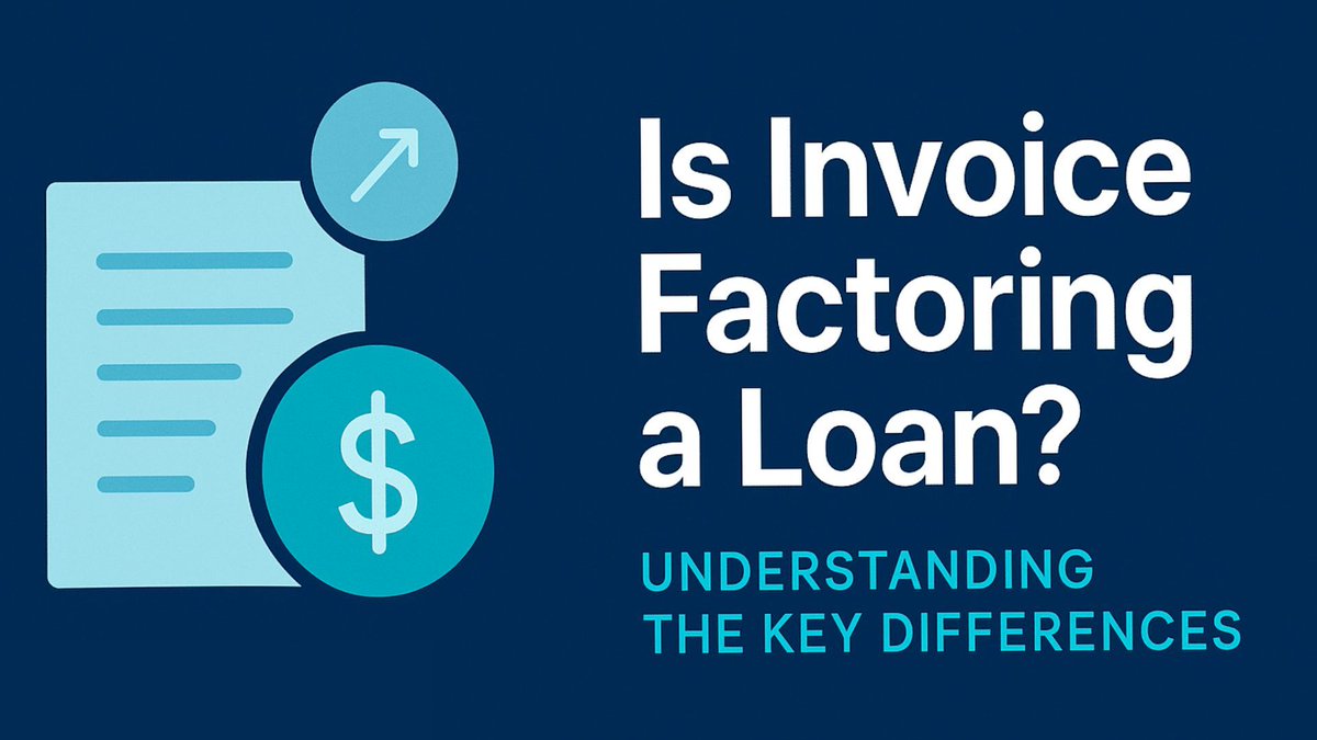Porter_Cap's tweet photo. 💸 Confused about invoice factoring vs. bank loans?

Our latest blog breaks down the key differences so you can make the best call for your business goals. ✅

📖 Read now: https://t.co/CvpgNOXoGj

#SmallBusiness #InvoiceFactoring #BusinessLoans #CashFlow https://t.co/WTlNAKbrL6