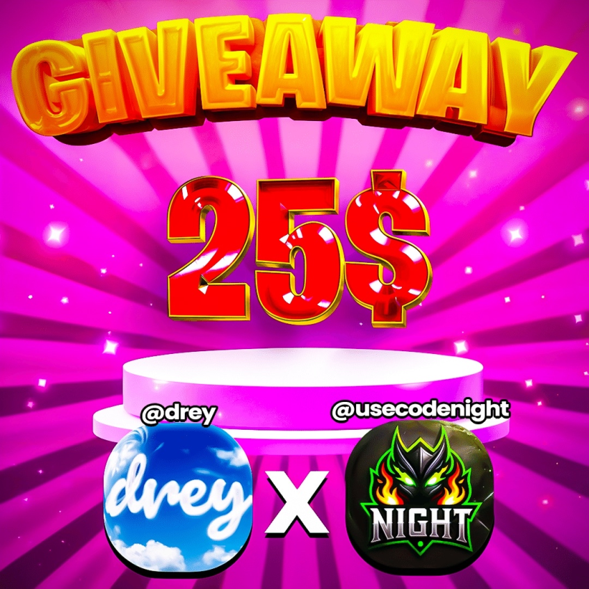 🎁25$ CRYPTO GIVEAWAY!

☑️Follow me &amp; <a href="/dreycs2/">drey</a>  
☑️Retweet + Tag 2 Friends!

⏳Rolling in 7 days!