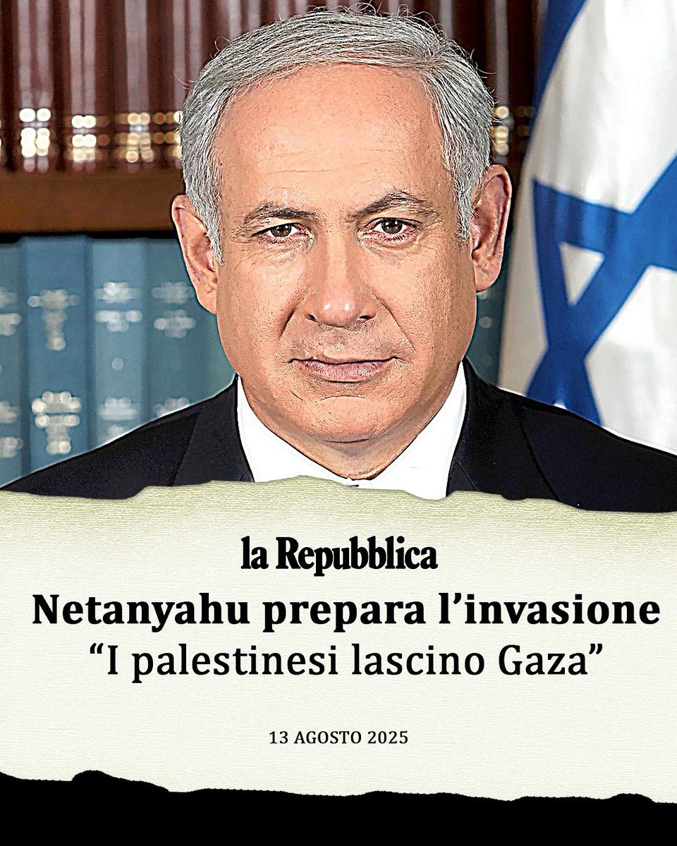 Un milione di vite sospese nel silenzio della politica.

Le parole di Netanyahu sono inaccettabili: parlare di “aprire le porte” ai palestinesi come se si trattasse di un trasferimento volontario, mentre si prepara l’occupazione totale di Gaza e l’evacuazione forzata di un