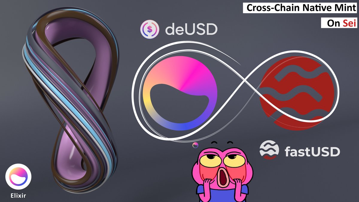 sendusd's tweet photo. Meet Cross-Chain Native Mint & Redeem for deUSD Now Live on Sei Network!
#fastUSD is now live on @SeiNetwork with native minting and redemption. Backed by RWAs via @elixir $deUSD & collateralized by assets from institutions including BlackRock, Hamilton Lane, and Apollo. 🧵👇 https://t.co/OvMWa5xX1S
