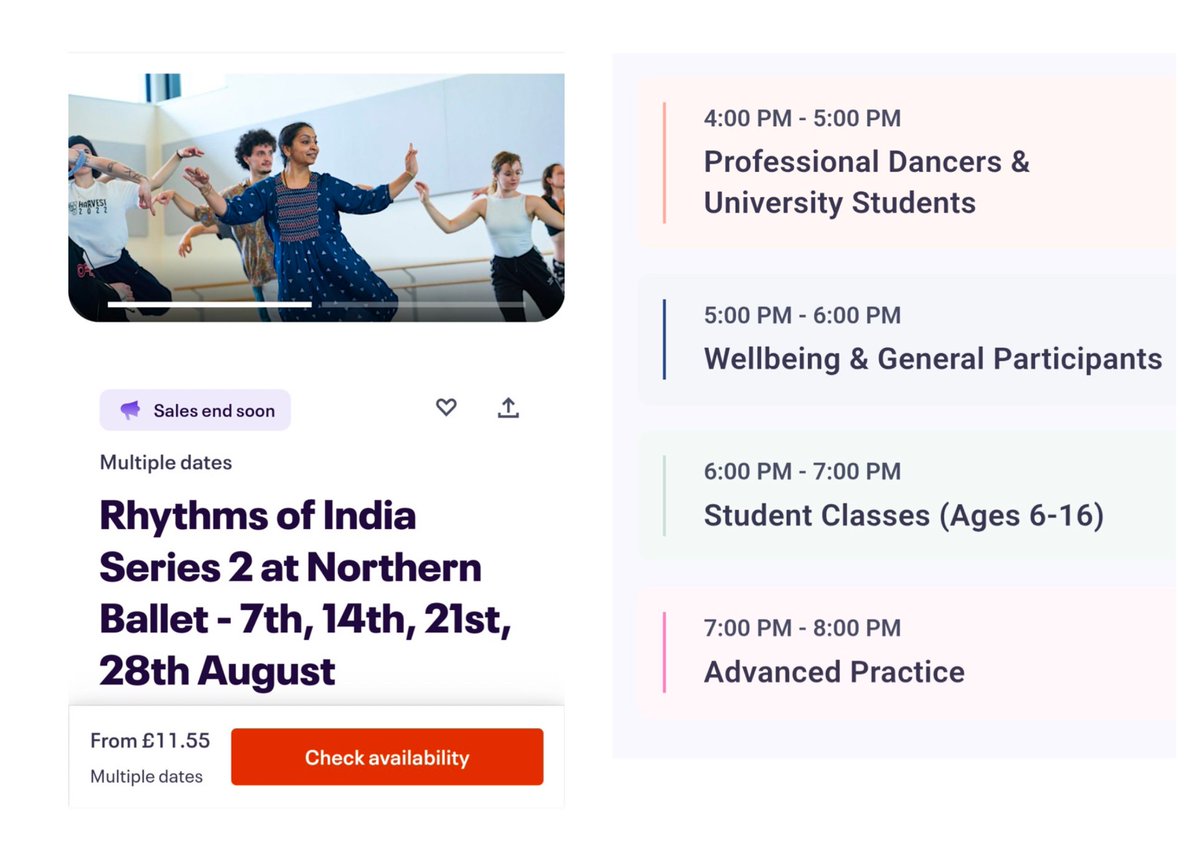 DevikaRaoDance's tweet photo. Join us for #Rhythms of India Joyful movement, Rhythm sticks cultural connection #students @LUUDanceRep @NorthernSchool @UniversityLeeds 
@LeedsArtsUni 
@leedsbeckett 

https://t.co/QhvuDwp9wf
At @northernballet https://t.co/HkCb8Wa3pU