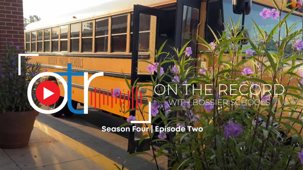 🎒New year, new beginnings! We go Rollin’ with Rowland to Princeton Elementary to chat with students, meet new principal Amber Beach + we celebrate Bossier’s national champs (and more!)!  🎙️ Watch now: bit.ly/OTRS4E2
 #BossierSchools #OnTheRecord #WinTheDay