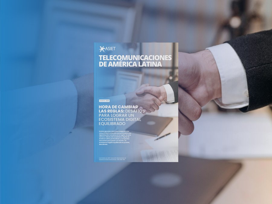 📖 Ya está disponible la nueva edición del #MagazineASIET de <a href="/asiet_lat/">ASIET</a>. 
Una mirada clave a los retos para lograr una conectividad sostenible e inclusiva en la región. 
👉 asiet.lat/revista/edicio…