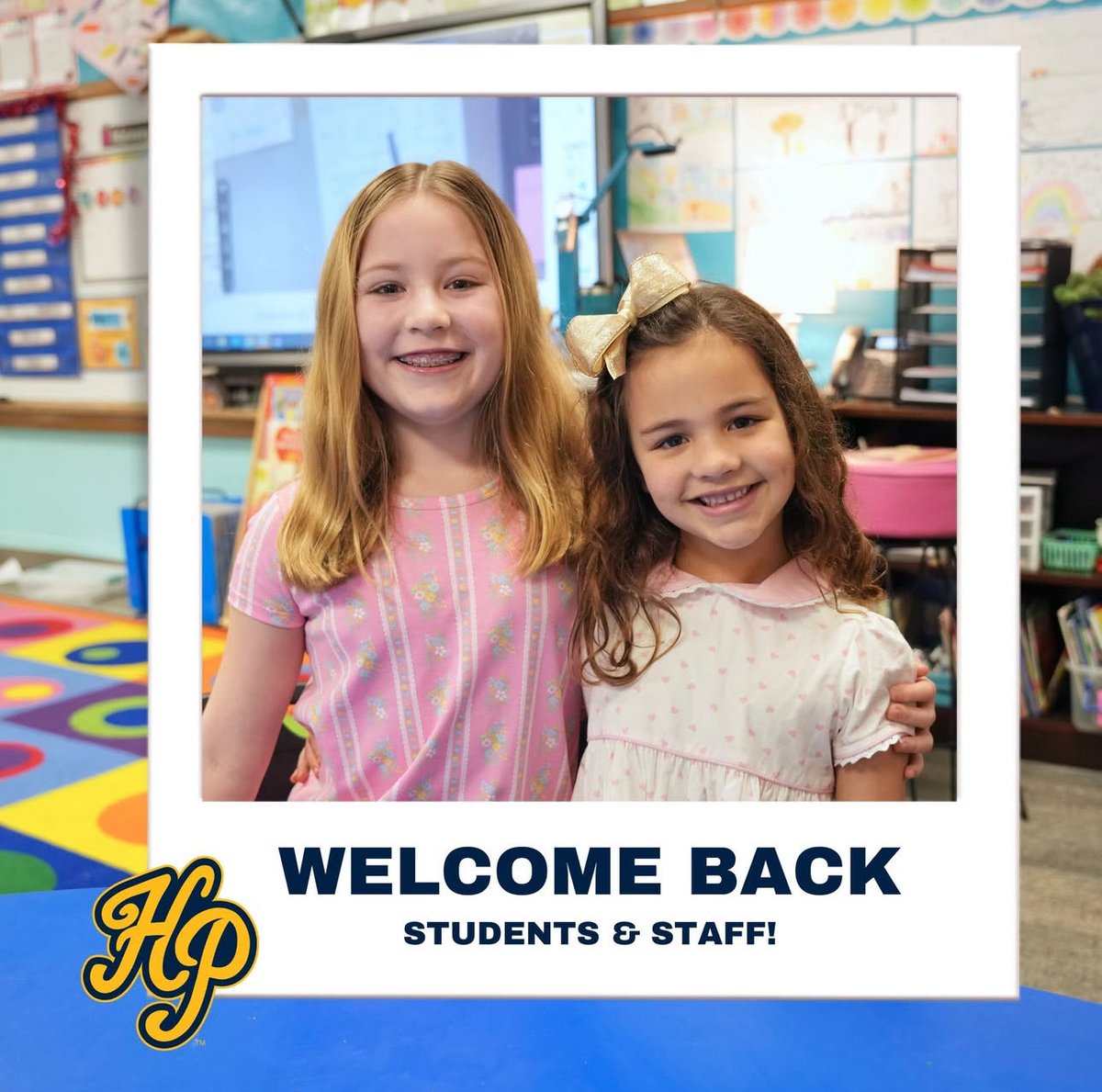 hpisdschools's tweet image. Welcome back, HPISD! 🎉 Wishing our students and staff an incredible 2025–2026 school year filled with learning, growth, and new memories! 💙💛 #HPISD