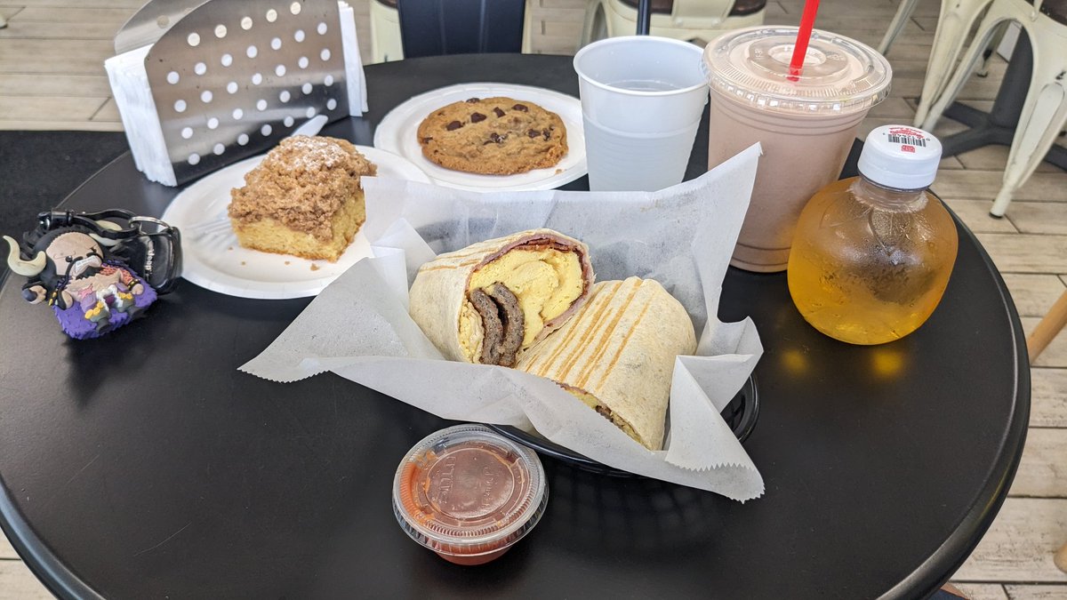 It's been a bit since I went out for breakfast. To savoring a good meal.