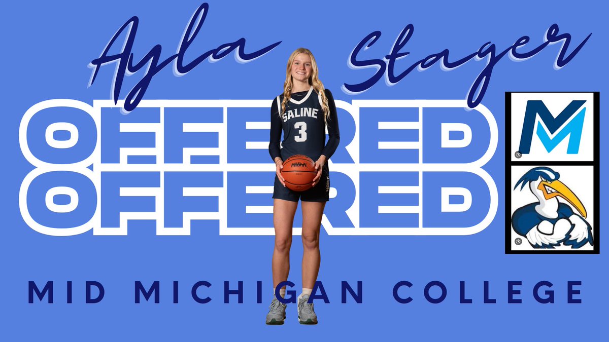 I am excited to announce I’ve received an offer to Mid Michigan College! Thank you so much for this opportunity!