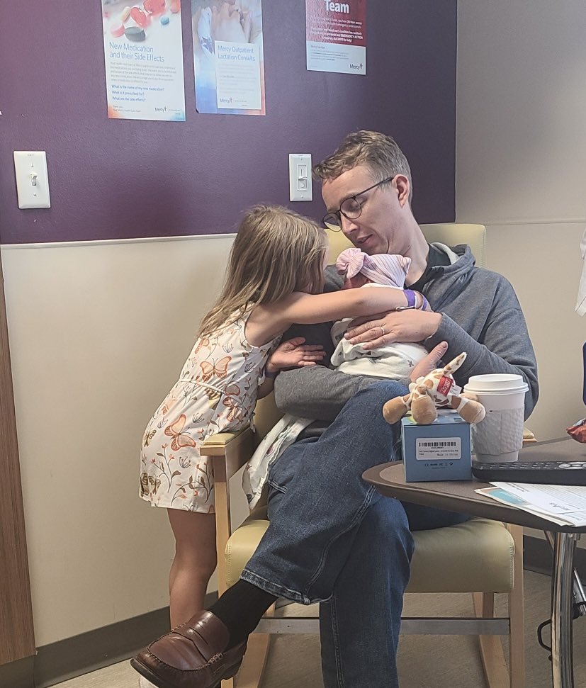 Turned my out-of-office email off this morning and returned to City Hall after three wonderful weeks of welcoming baby Jorgensen to our family. 

Couldn’t be prouder of her big sister and her mom, who are doing so much to make her know she is loved.
