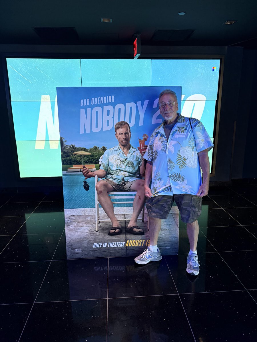 gaynycdad's tweet photo. NOBODY 2 In Theaters August 15 β Rated R! #SuchFun! @NobodyMovie #Nobody2 @UniversalPics https://t.co/IjRwxx15uq via @gaynycdad https://t.co/TfpwLsGJu5