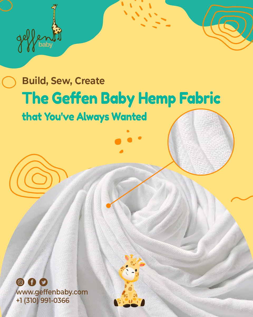 GeffenBaby's tweet photo. Build, Sew, Create: The Geffen Baby Hemp Fabric You've Always Wanted, Now by the Yard
---
🌐 https://t.co/guOawwBg4k
📍 Based in California
📞 +1 (310) 991-0366
---
https://t.co/4QWKjzjqsv https://t.co/q4541Dha72