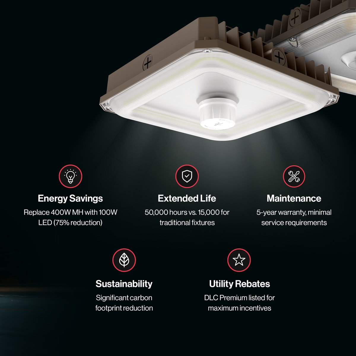 ArchipelagoLED's tweet image. Save energy and cut costs with LCNP | Navigator — 75% less power, longer life, and smart-ready tech 💡💰 Perfect for facilities aiming for fast ROI and sustainability. #EnergySavings #SmartInvestment