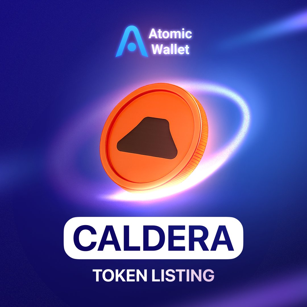 Caldera is live now 🚀 @Calderaxyz internet of blockchains scaling Ethereum  Swap and manage $ERA on Atomic Wallet!