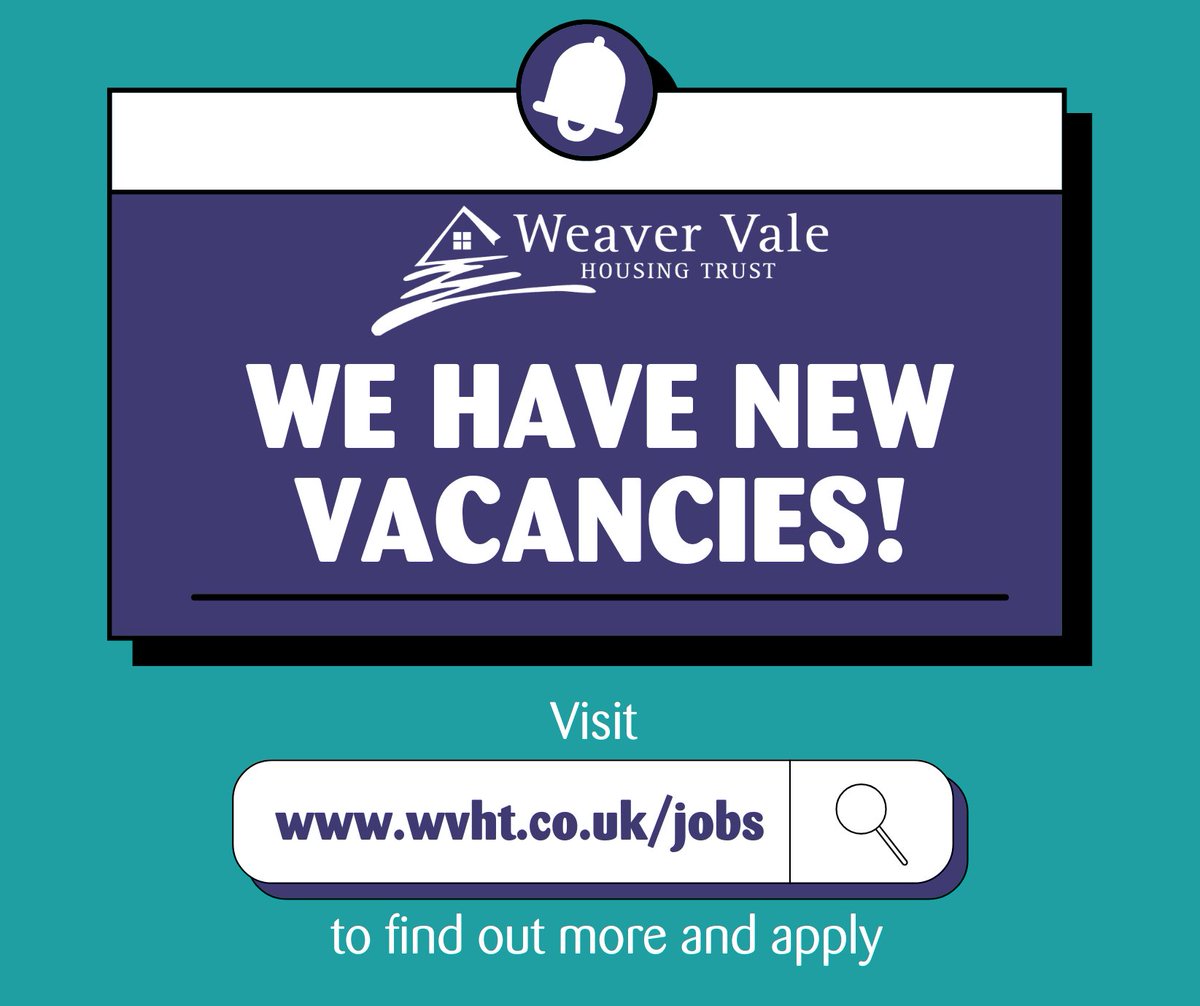 weavervale's tweet photo. We are hiring!

➡️ Financial Planning Manager
➡️ Director of People and Communications

Apply by visiting https://t.co/4uDaOfKTG7

To speak to a member of our team
📞 Call us on 0300 303 9848 or visit https://t.co/GhYmFQCFp7

#Jobopportunities #Cheshirejobs #housingjobs https://t.co/7jzseAwQmu