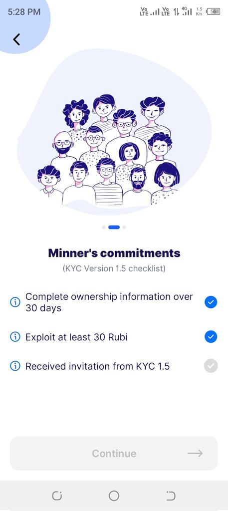 MuzeyimGemu's tweet photo. @RubiKYC I haven't invited still now for KYC verification, but I have accomplished some eligibility criteria https://t.co/kFxcotAm6w