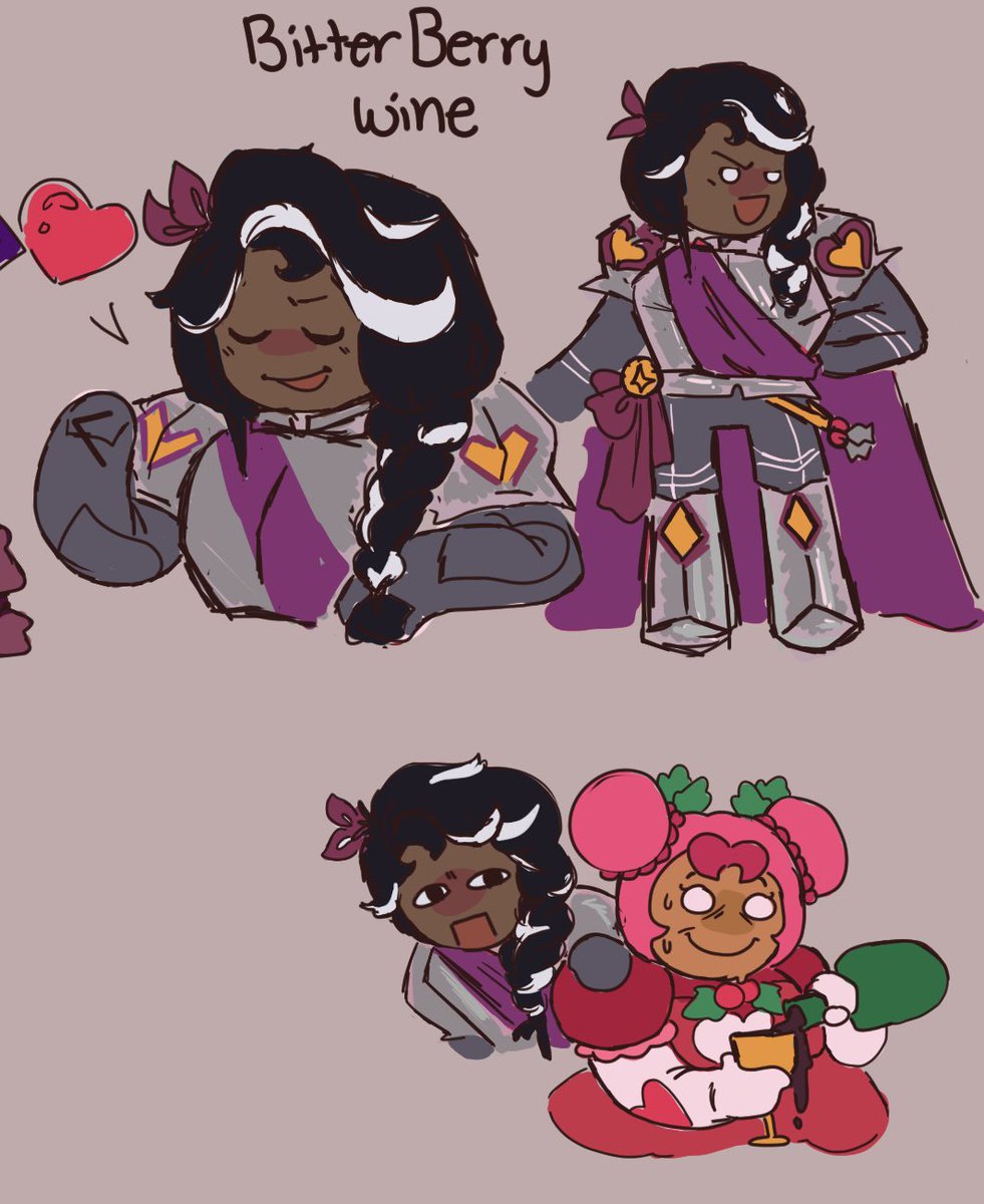 BirdLuppe's tweet photo. HOLLYCACAO LOST SONS AU WOOOOOOOOOO
Fun little side au where Holly and cacao switch sons during the flour war. To keep a piece of their loved one when they had no choice to split 
#hollycacao #HollyberryCookie #darkcacaocookie #royalberrycookie
#darkchococookie
 #crk https://t.co/ze5sasQGbY