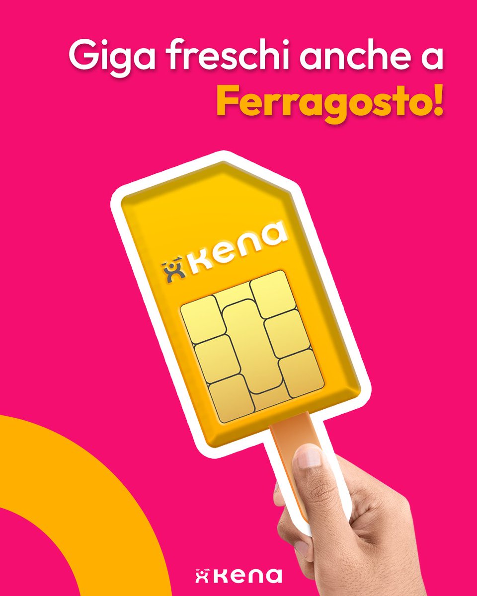 Con Kena l'estate ha tutto un altro gusto... di convenienza! 
kena.ly/offerte