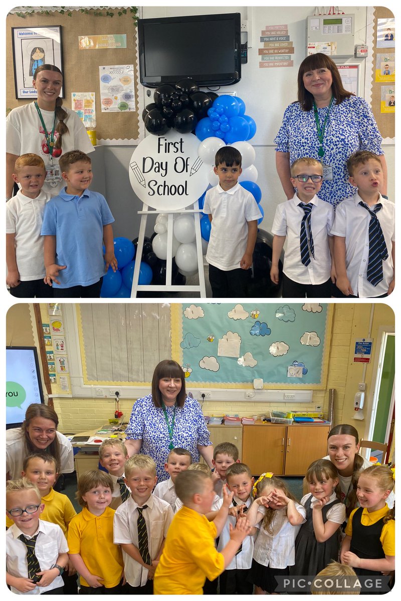 Some of our ELC team visited our members who moved into P1 today ~ # Be the star you are ⭐️