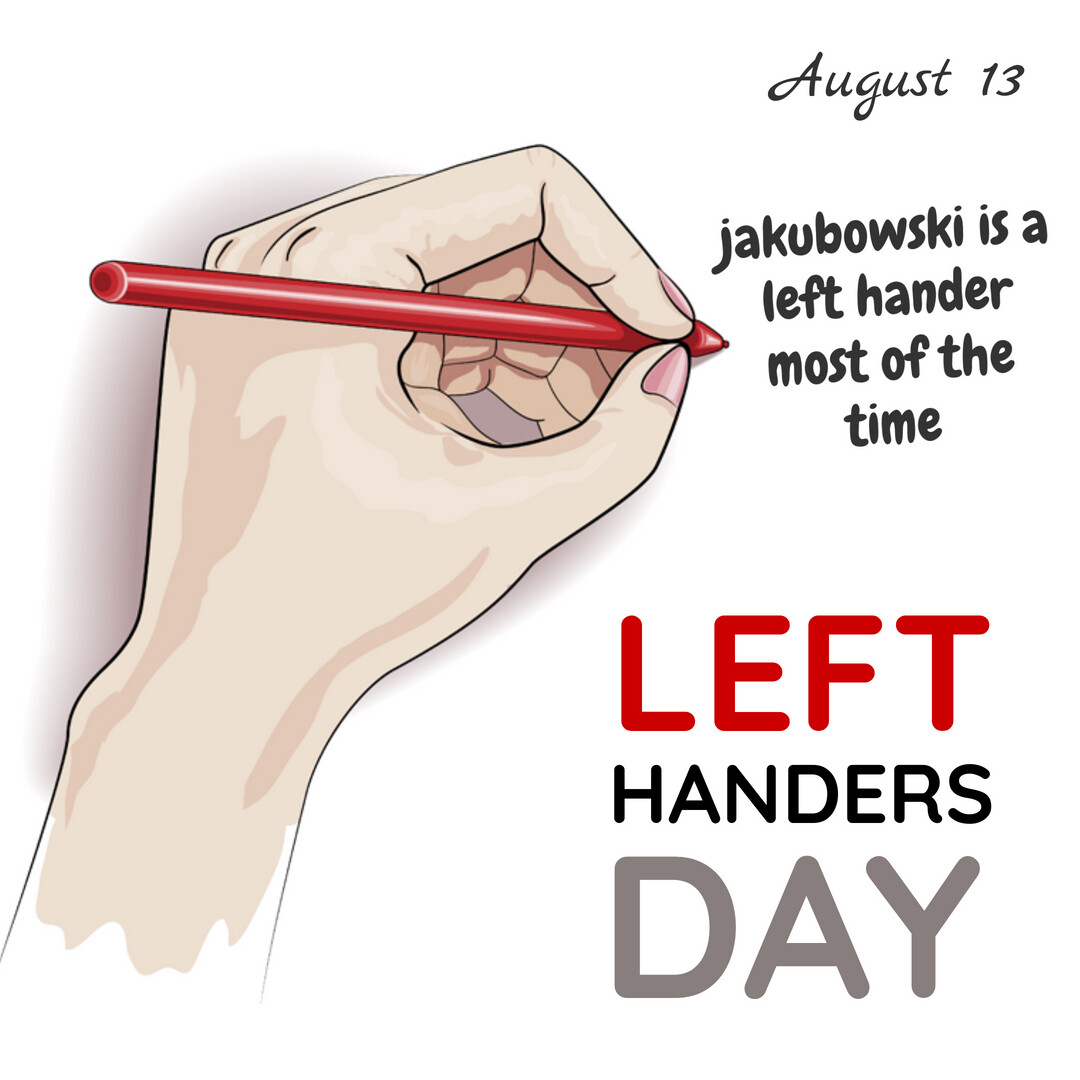 thejamgroup's tweet image. To all our left handed followers and customers, today is your day. Enjoy! #lefthand #lefthandday