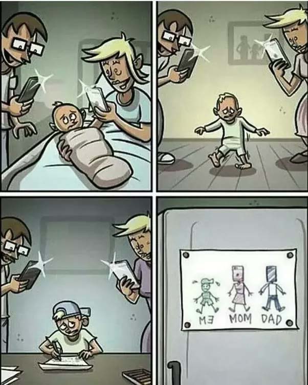 shakrajit_life's tweet image. Our parents generation hardly used mobile phone (only last 10+ yrs they r using) 
Our generation got exposure to mobile phone probably when we r 18+ yrs 
Our children generation are using from they 1+ yr. 

Concerning